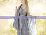 The Little One-Year-Old Hanfu Girl Child