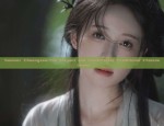 Ethereal Beauty in a Pink Hanfu Costume