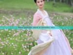 Winter Ensemble for a Lady in Traditional Chinese Hanfu Costume