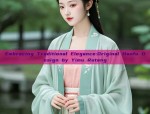 Vibrant Red Hanfu:敦煌飞天的汉服之美