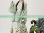 The Splendor of Red Headcover in Traditional Hanfu Fashion