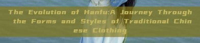 The Evolution of Hanfu:A Journey Through the Forms and Styles of Traditional Chinese Clothing