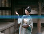 A Summer Tale of a Hanfu Girl with Long-sleeved Blouses