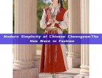 Mid-Length Cheongsam for Summer:Over-the-Knee Elegance