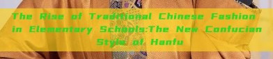 The Rise of Traditional Chinese Fashion in Elementary Schools:The New Confucian Style of Hanfu