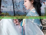 The Allure of a Black Hanfu Dame:A Bold and御姐风范的汉服女子