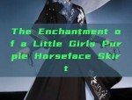 The Enchantment of a Little Girls Purple Horseface Skirt