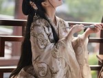 Embracing Elegance:The Black Cheongsam with Golden Silk Velvet