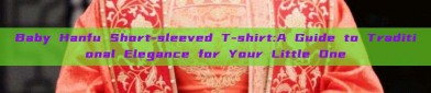 Baby Hanfu Short-sleeved T-shirt:A Guide to Traditional Elegance for Your Little One