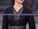 White Cheongsam Engagement Headdress:A Traditional Elegance
