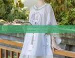 Adult Hanfu Robe with Elegant Long Skirt:A Cultural Journey Through Traditional Chinese Fashion