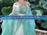 Ethereal Beauty of Hanfu in the Gardens Dreamlike Encounter with the Splendid Jade Flower