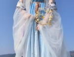 Traditional Elegance:Womens Tang Suit Dress for Autumn-Winter