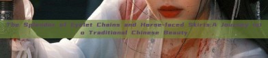 The Splendor of Eyelet Chains and Horse-faced Skirts:A Journey into Traditional Chinese Beauty
