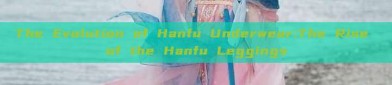 The Evolution of Hanfu Underwear:The Rise of the Hanfu Leggings