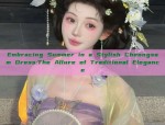 Embracing Summer in a Stylish Cheongsam Dress:The Allure of Traditional Elegance