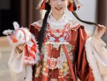 The Integration of Traditional Hanfu Hair Accessories and Red Wig:A Modern Perspective