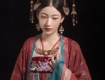 Childrens Traditional Hanfu Two-Piece Suit for Girls