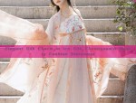 Red Mini-Sized Chinese Tang-Style Blouse for a New Year Celebration