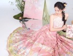 The Splendor of Soft Tobacco-Colored Ruan Yanluo Hanfu:A Journey into Traditional Chinese Clothing