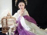 汉服女古风中学生
