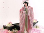 Summer in a Traditional Chinese Hanfu Costume:The Revival of Womens Ancient Elegance