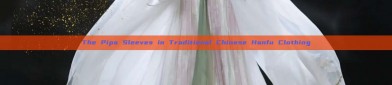 The Pipa Sleeves in Traditional Chinese Hanfu Clothing