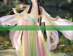 The Elegance of Traditional Hanfu:Womens Cross-Collared Short Shirts