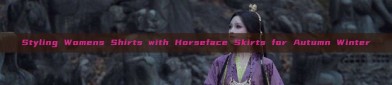 Styling Womens Shirts with Horseface Skirts for Autumn Winter