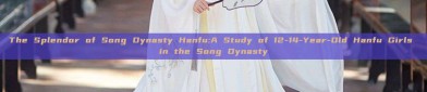 The Splendor of Song Dynasty Hanfu:A Study of 12-14-Year-Old Hanfu Girls in the Song Dynasty