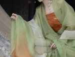 Traditional Tang Suit for Women:A Two-Piece Set for New Years Greetings