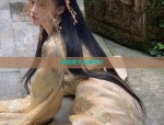 汉服扇子儿童6岁