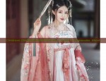 A Summer Girls Hanfu Fashion Set:Embracing Traditional Chinese Style in Childrens Attire