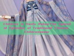 The Charm of V-neck Cheongsam with Mid-length Length