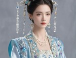 Autumn and Spring Fashion for Little Girls in Traditional Chinese Hanfu Knee-High Boots