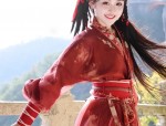Qipao-Inspired Girls Dress with a Hooded Poncho:A Blend of Tradition and Fashion