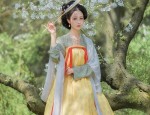 Winter Qipao Style:The Charm of Pairing a Skirt with a Half-Length Inner Dress