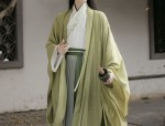 The Enigma of a Martial Arts刺客女侠 in Traditional Chinese Hanfu Attire