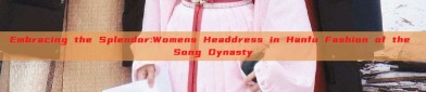 Embracing the Splendor:Womens Headdress in Hanfu Fashion of the Song Dynasty