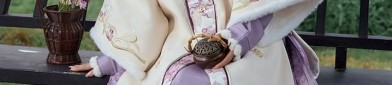 Ancient-Style Hanfu for Little Girls:A Purple Autumn and Winter Fashion Story