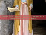 Summer Red Zhaozhao Wish:The Elegance of Waisted-Style Hanfu for Women