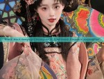 Blooming Elegance:The Delicate Charm of Flower-Pattern Cheongsam