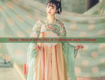 Green Hanfu Costume for Little Girls:A Traditional Elegance