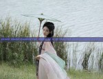 Green Hanfu Fashion:The Allure of a 13-Year-Old Green Hanfu Wearer
