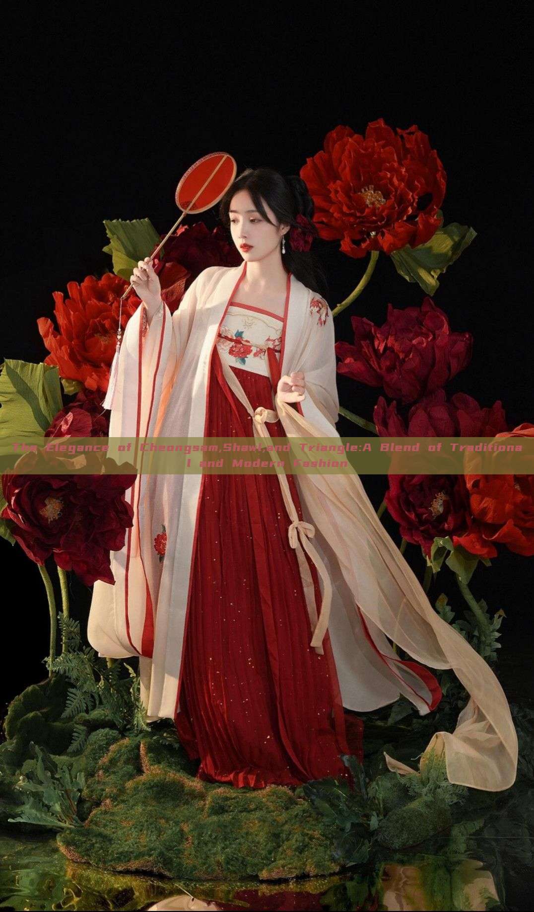 The Elegance of Cheongsam,Shawl,and Triangle:A Blend of Traditional and Modern Fashion The Elegance of Cheongsam,Shawl,and Triangle:A Blend of Traditional and Modern Fashion