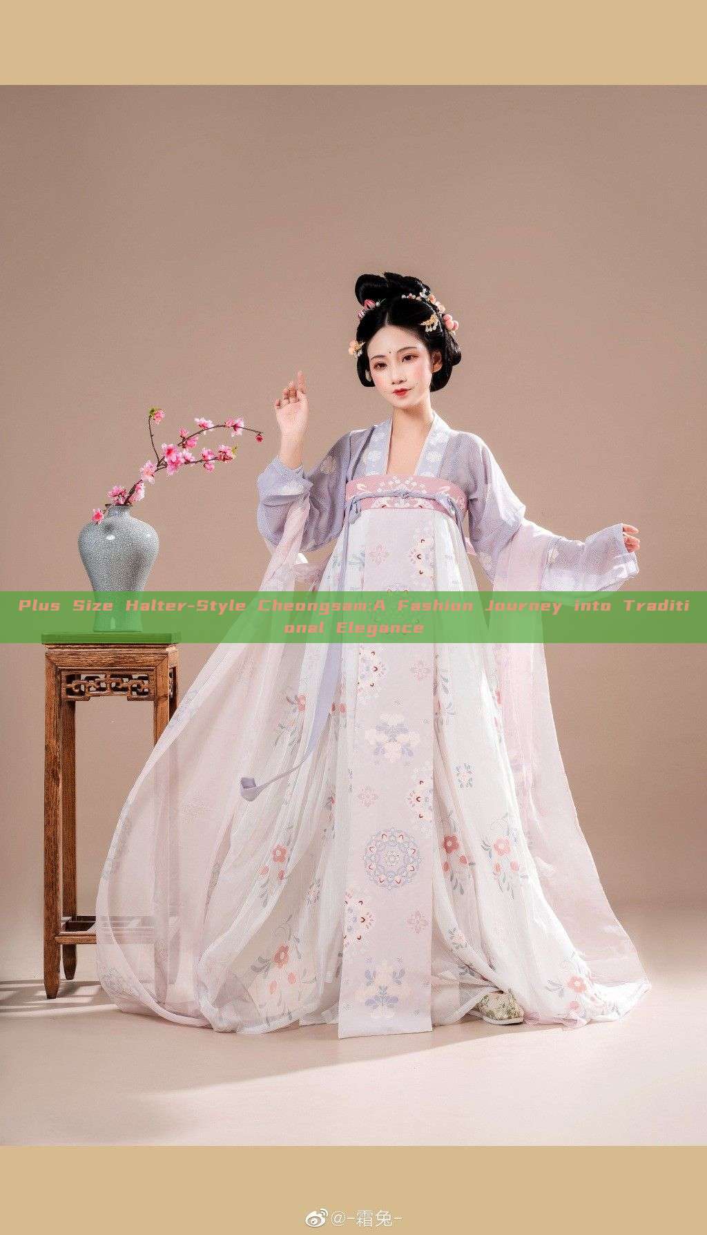 Plus Size Halter-Style Cheongsam:A Fashion Journey into Traditional Elegance Plus Size Halter-Style Cheongsam:A Fashion Journey into Traditional Elegance