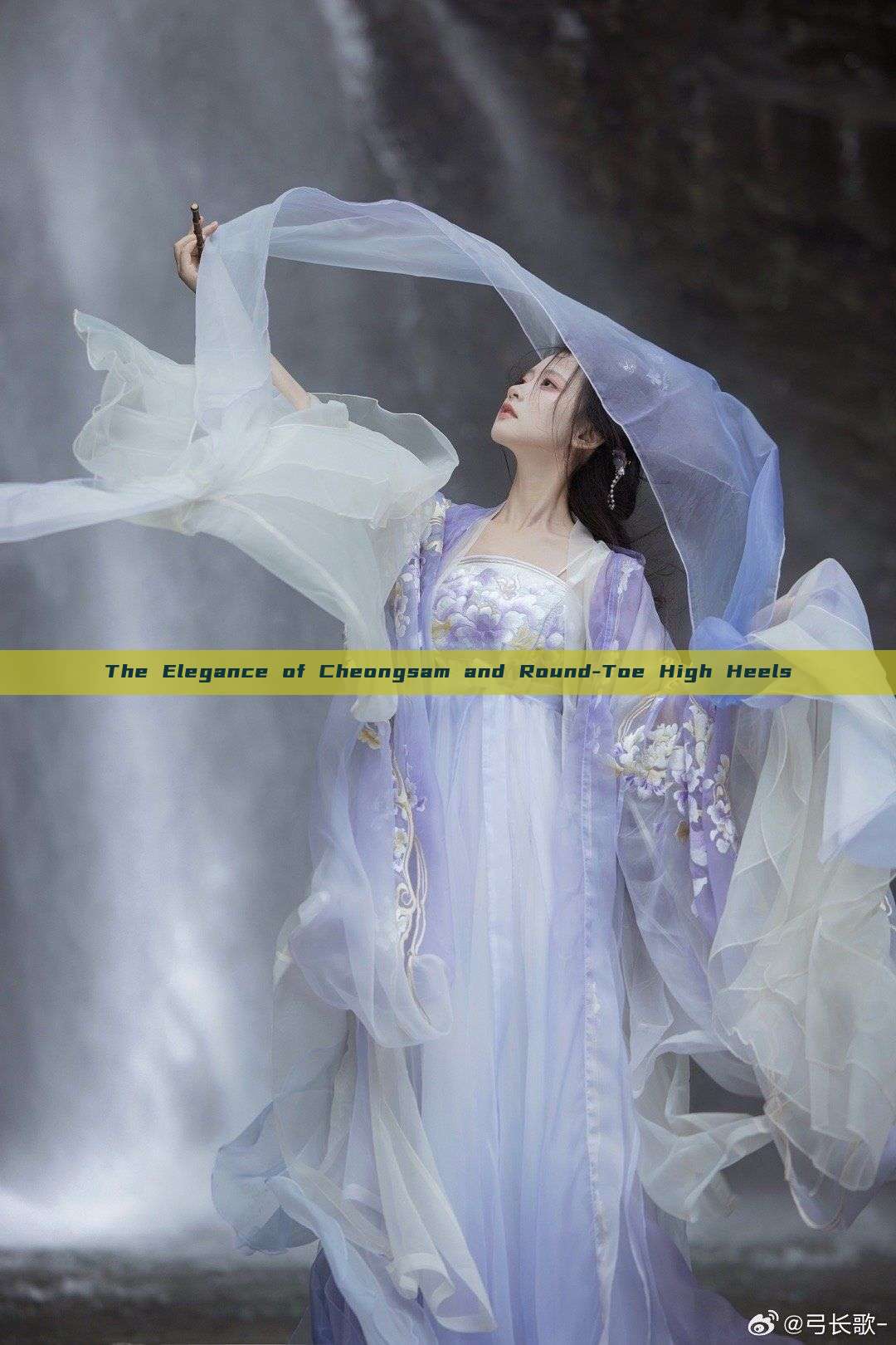 The Elegance of Cheongsam and Round-Toe High Heels The Elegance of Cheongsam and Round-Toe High Heels