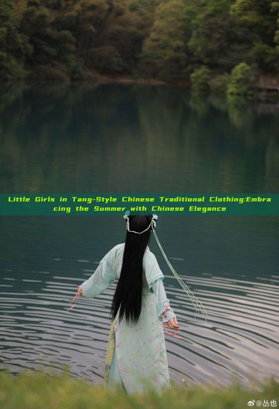 Little Girls in Tang-Style Chinese Traditional Clothing:Embracing the Summer with Chinese Elegance