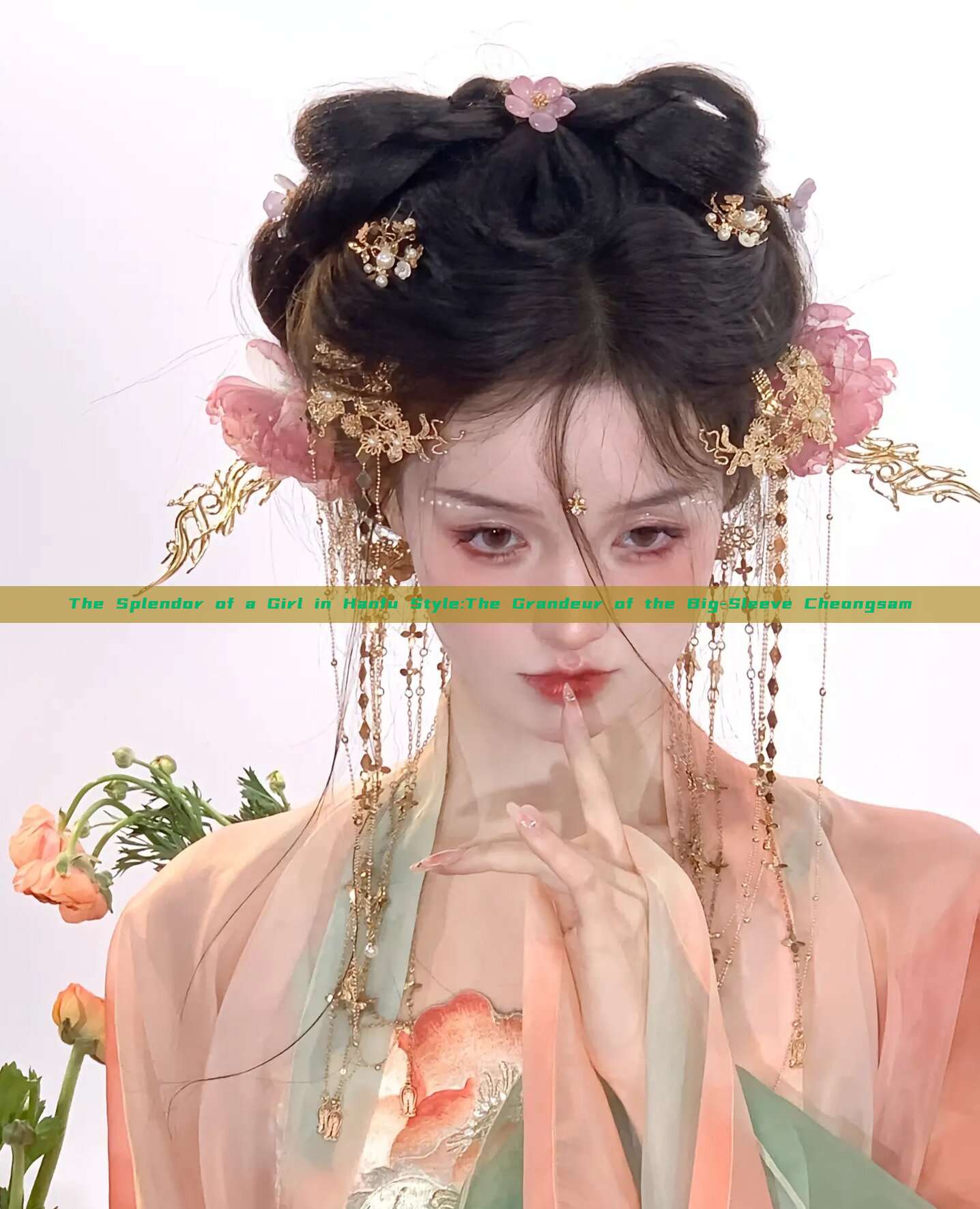 The Splendor of a Girl in Hanfu Style:The Grandeur of the Big-Sleeve Cheongsam The Splendor of a Girl in Hanfu Style:The Grandeur of the Big-Sleeve Cheongsam