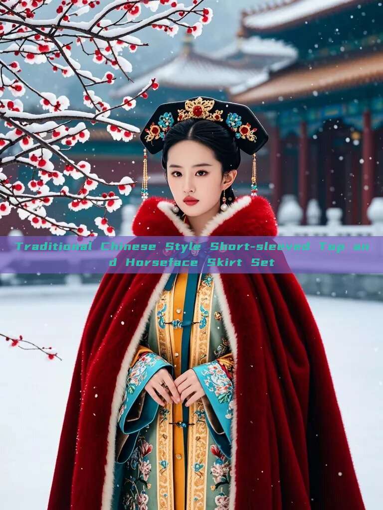 Traditional Chinese Style Short-sleeved Top and Horseface Skirt Set Traditional Chinese Style Short-sleeved Top and Horseface Skirt Set